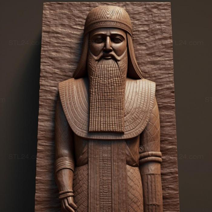 Famous (Hammurabi 4, 3DFMS_6907) 3D models for cnc